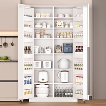 Solid wood sideboard multi-functional kitchen storage cabinet household snack cabinet wall-mounted entrance cabinet wine cabinet support customization