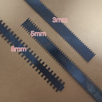 Self-leveling cement construction tools Self-leveling scraper rack PVC plastic floor sawtooth 56 cm