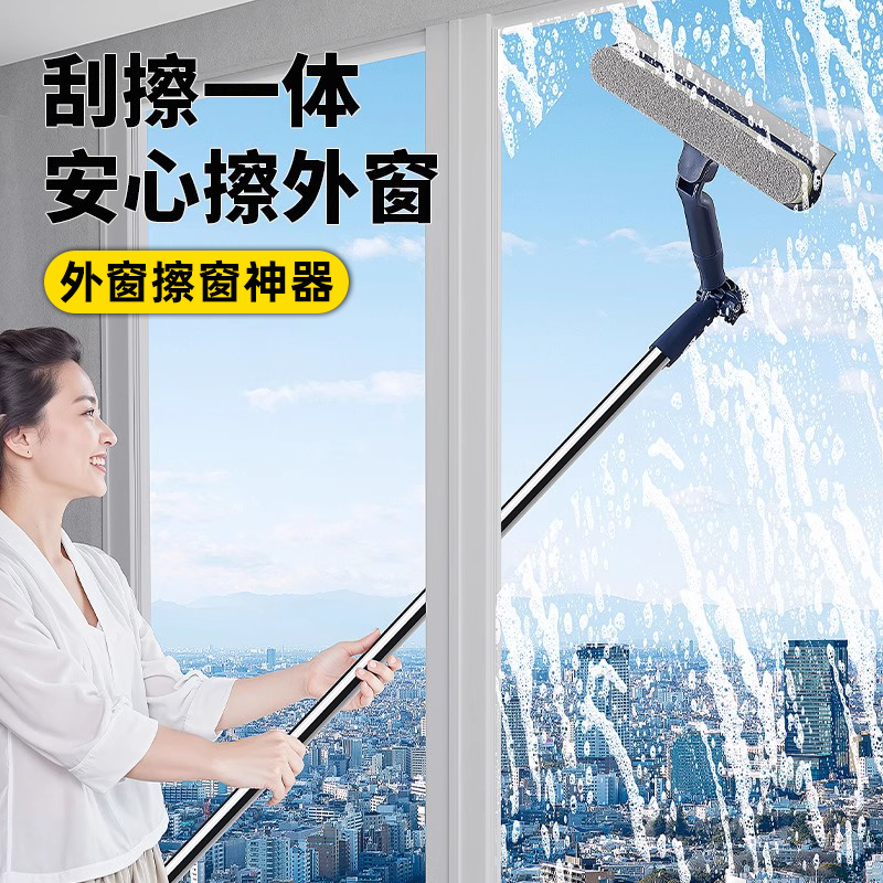 Suction Cup Glass Faucet Cleaner for Home Bathroom, No-Drill Powerful Stain Removal Cleaning Brush, Multi-Functional