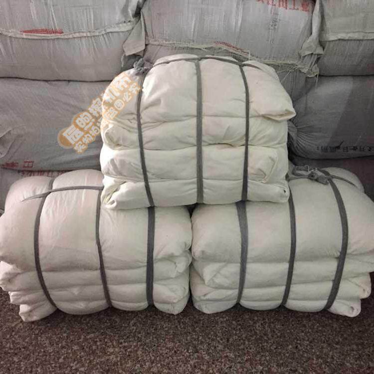 优选擦机布全棉碎布吸水吸油不掉毛工业棉布废布料涤棉混装劳保抹