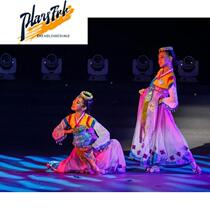 New ethnic dance Top Water Dance North Korean dance Mountain Springs Childrens Dance Performance Costume Props Top Water