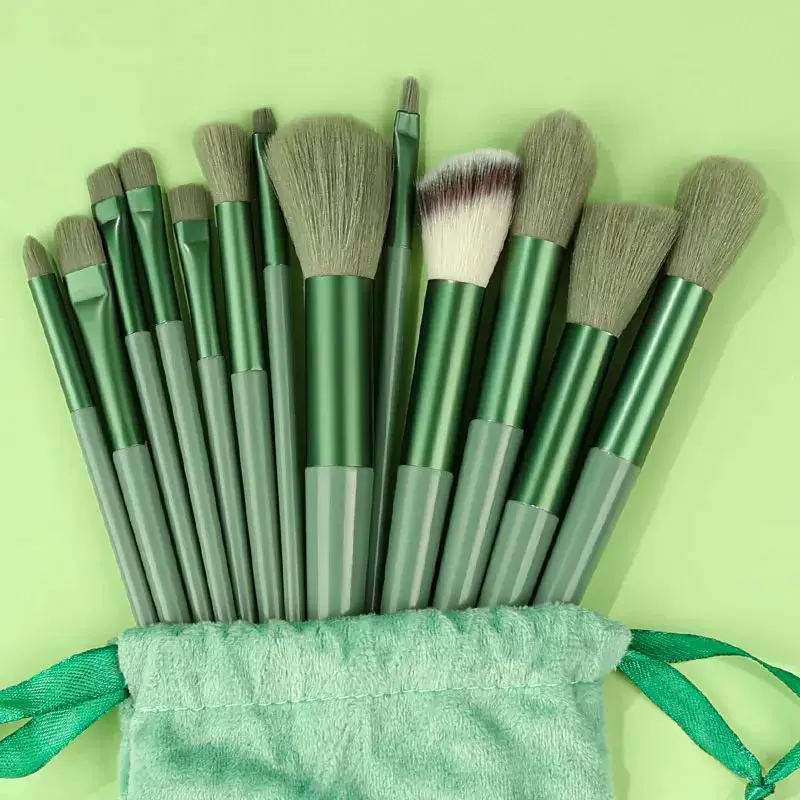 13/14PCS Makeup Brushes Soft Soft Soft Fluffy Eye Shadow Brush Con