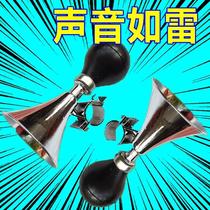 Motorcycle bicycle electric vehicle bell super loud wiring-free universal snail mountain bike super loud sound horn