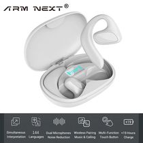 Language Translator Earbourgeons M8 Headset Supports 144 Langue