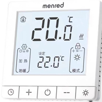 Menred menredRT1 13 Menred large screen LCD water heating thermostat electric heating actuator