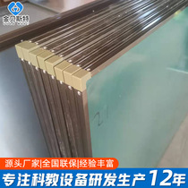 Production of teaching flat blackboard school office meeting magnetic whiteboard dust-free wall hanging teaching flat green board