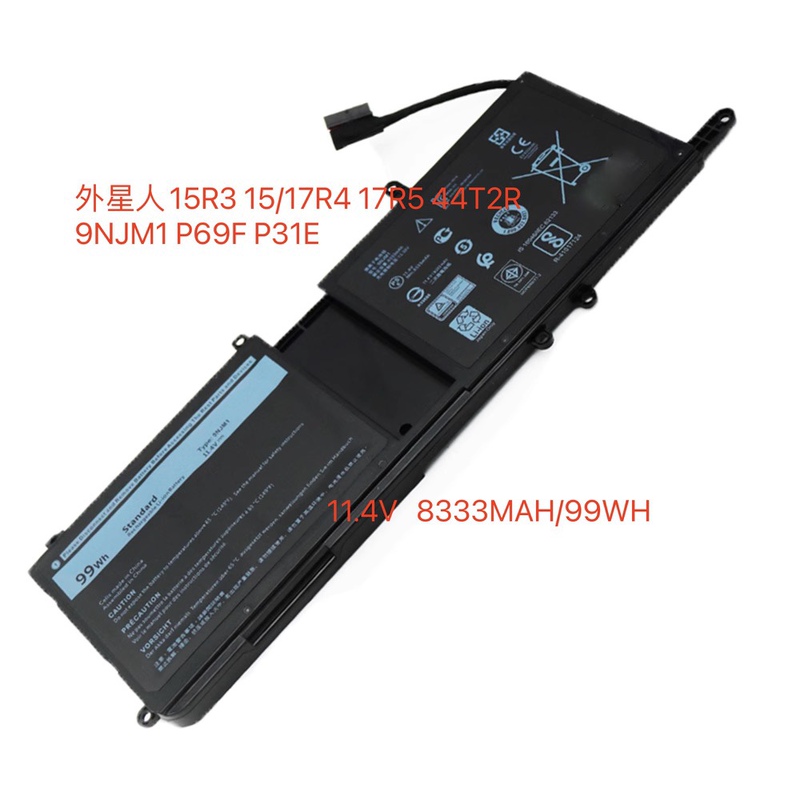 Suitable for Dell Alienware 17 R4 R5 P69F 15 R3 R4 9Njm1 44T2R P31E Notebook