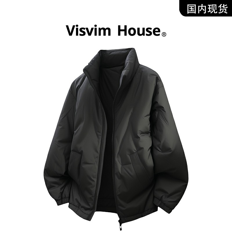 【品牌现货撤柜】VISVIM WINGS秋冬新款大码宽松白鸭绒羽绒服男士
