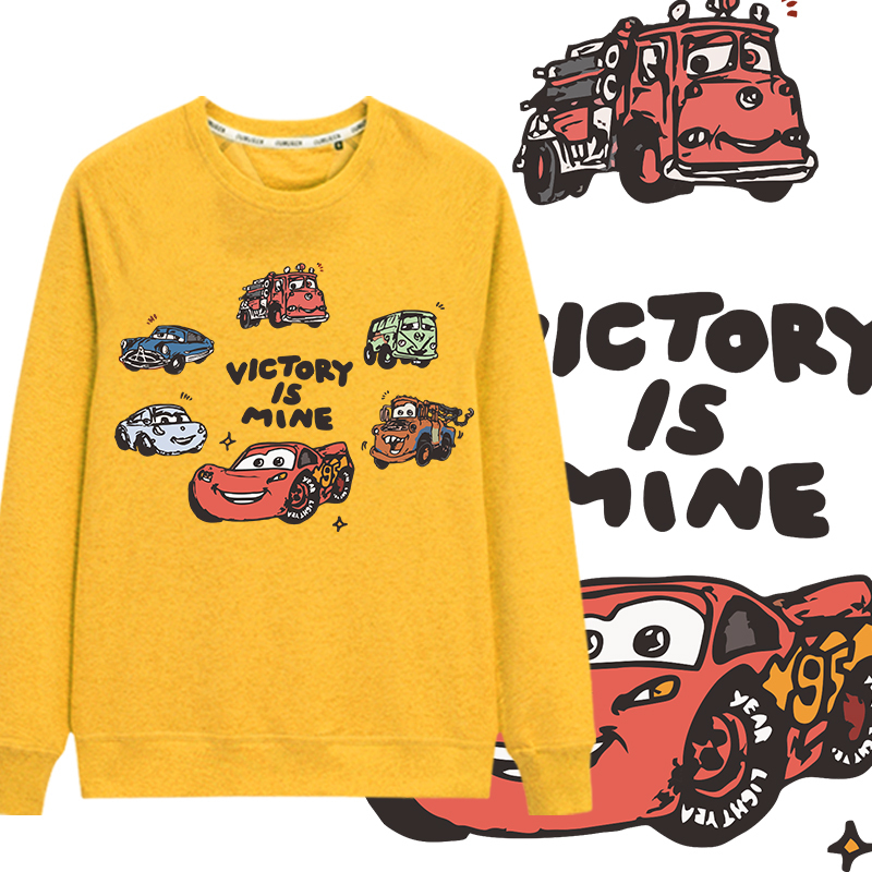 Cars-Themed Children's Long-Sleeve T-Shirt, Spring and Autumn Style, Versatile Lightning Mcqueen Racing Boys' Clothing Top Cars-Themed Children's Long-Sleeve T-Shirt, Spring and Autumn Style, Versatile Lightning Mcqueen Racing Boys' Clothing Top