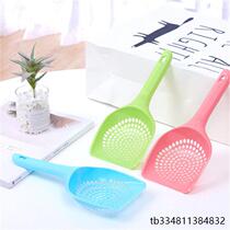 Cat litter shovel dog cat poop shovel round hole cat litter shovel cat pet cleaning supplies cat litter shovel fine hole small hole screen