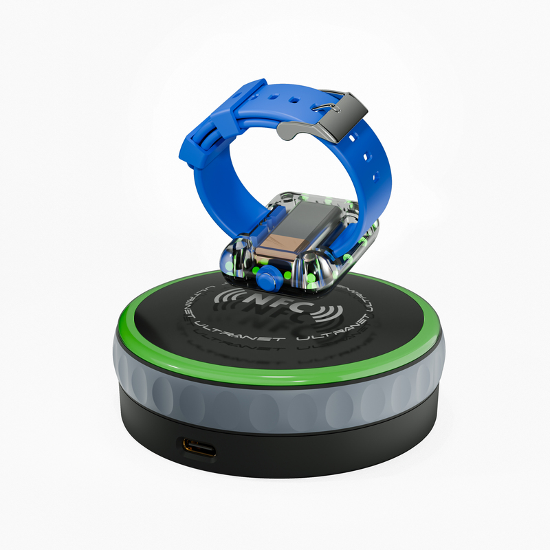 Nfc Electronic Timer Countdown Bracelet with Flashing Reminder at Designated Time Commercial Timer Commercial Timer Bracelet
