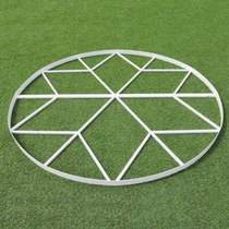 Competition pure track and field facilities throwing whole wood equipment toe plate shot put toe plate solid wood national standard shot put ring