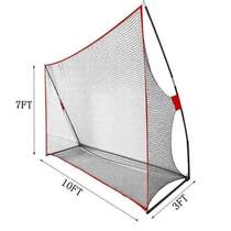 高尔夫球网果岭推杆套装打击挥杆器材练习球网笼配室内练习
