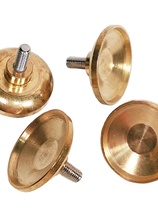 3 cm copper bowl holder single-head diabolo professional bowl holder copper bowl holder top bowl shaker rod tail screw M5 tray bowl holder