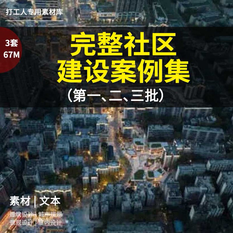 Complete Collection of Community Building Case Studies (Three Batches in Total, 67m)