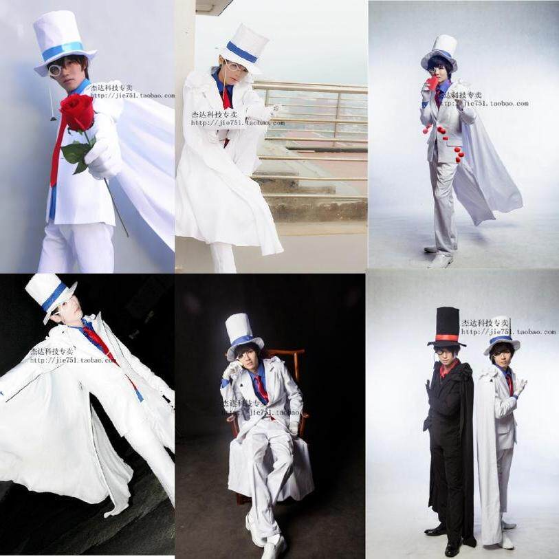 怪盗基德cos服COSPLAY装，名侦探柯南服装，让爱豆变身成你_Cosplay男装_淘宝游戏网