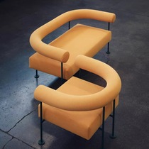 Single sofa chair Internet celebrity light luxury modern simple leisure chair Nordic bedroom balcony leisure minimalist dining room chair