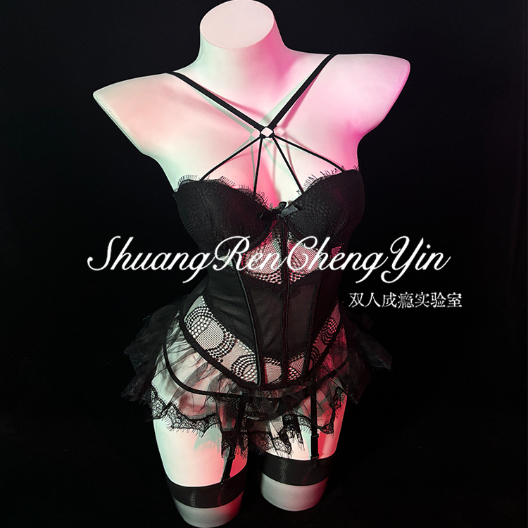 Small Breasts Appear Larger, Push-Up Women's Camisole, Sexy Lingerie Set for Bed, Plus Size Qqny Fishbone Bra