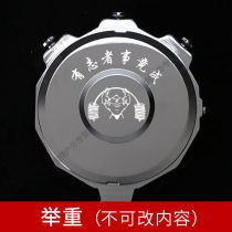 Metal Double Row 60 Dao Luminous Electronic Stopwatch Timer Running Student Fitness and field training Rain-proof water luminous