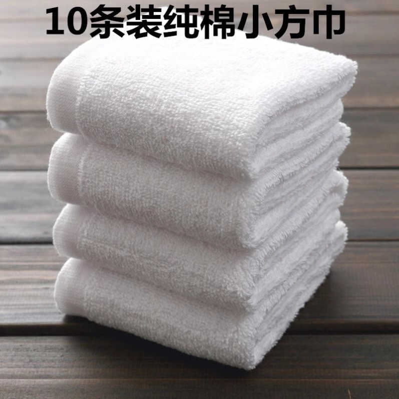 Chef's White Cotton Square Towel for Wiping Pots, Non-Absorbent, for Commercial Use in Kitchens, Restaurants, and for Wiping Dishes Chef's White Cotton Square Towel for Wiping Pots, Non-Absorbent, for Commercial Use in Kitchens, Restaurants, and for Wiping Dishes
