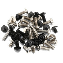 PWM standard pan head with screws black nickel plated cross round head with intermediary wire M2M3M4M5 factory