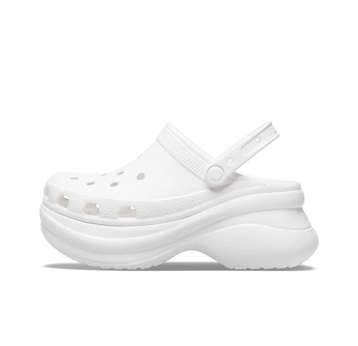 Кроксы Крокчи и Янг Ми в одном стиле, Little Whale Crocs, ретро-крупная подошва, обувь на каблуке-увеличение роста, пляжные сандалии Баотоу