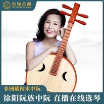 Leichai Ruan DWZ2 musical instrument Xu Yang Ruan ethnic Chinese Ruan African Purple Honolulu wood material steel performance test grade Nguyen Xuan