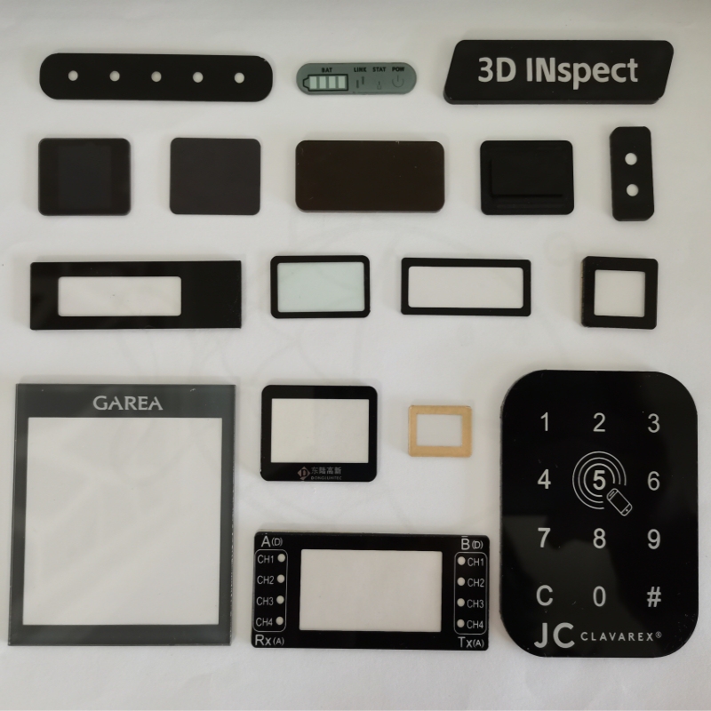 Screen Printing Diffusion Film Pcpvcpmma Acrylic Panel Surface Sticker Instrument Cover Transparent Window Lens
