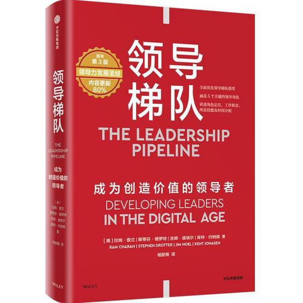 Authentic Books | Leadership Pipeline, 3Rd Edition, 80% Content Updated, Effectively Enhances Management Capabilities, by Ram Charan, Stephen Derott, Jim Noel, Kent Jonathan