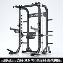 Free squat rack commercial Hummer frame barbell bench press rack home weight lifting platform gym Smith gantry rack