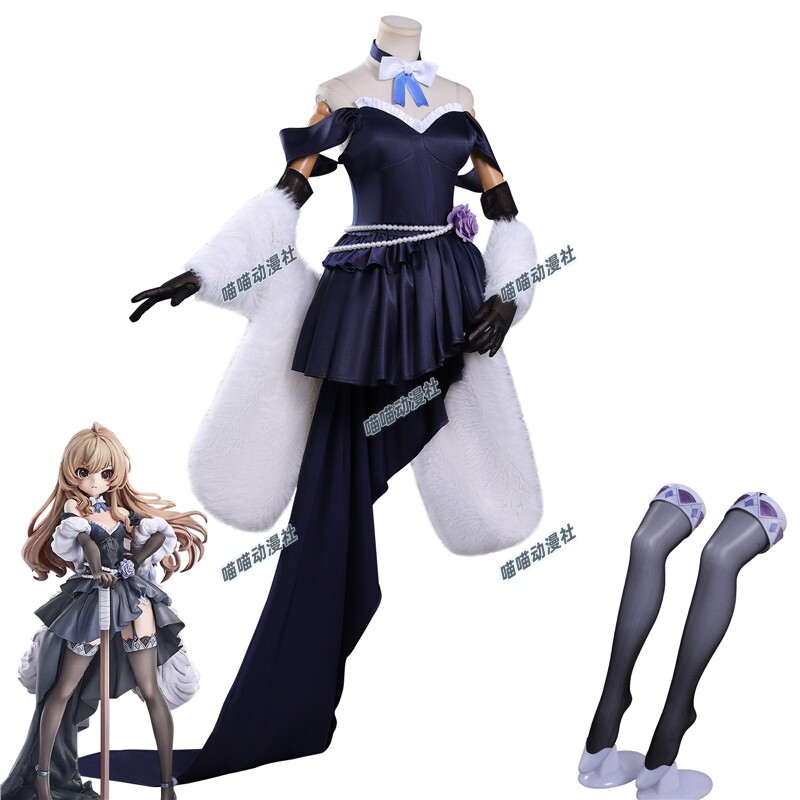 逢坂大河礼服cos龙与虎,佛系体验动漫角色_Cosplay女装_淘宝游戏网