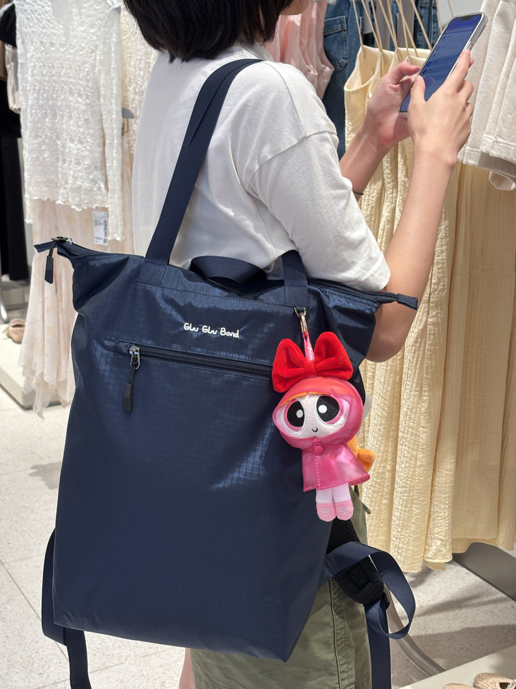 ins Waterproof Ultra-Light Computer Commuting Backpack Water Bottle School Bag for Work 13inch Travel College Student Bag