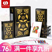 Win eight poker resistant playing cards for adults 28686 chess and mahjong desktop card game entertainment poker 40 pairs