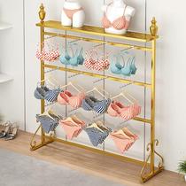 Underwear display rack single-sided Nakajima bra and shorts rack childrens shorts hanging socks jewelry stall display rack