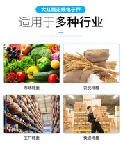 Huaying Scale Big Red Eagle commercial electronic scale 150kg Bluetooth connection 1000kg accurate weighing waterproof