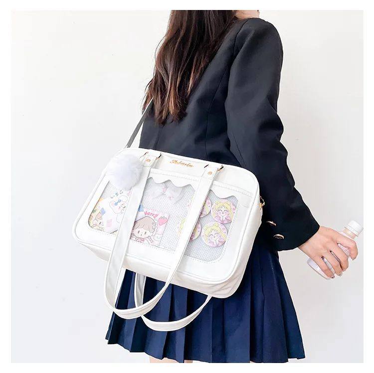 Japanese Kawaii Shoulder Bag For Women кожзаменитель Leather Itabag Tra OTHER / Other 