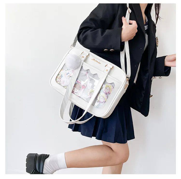 Japanese Kawaii Shoulder Bag For Women кожзаменитель Leather Itabag Tra OTHER / Other 