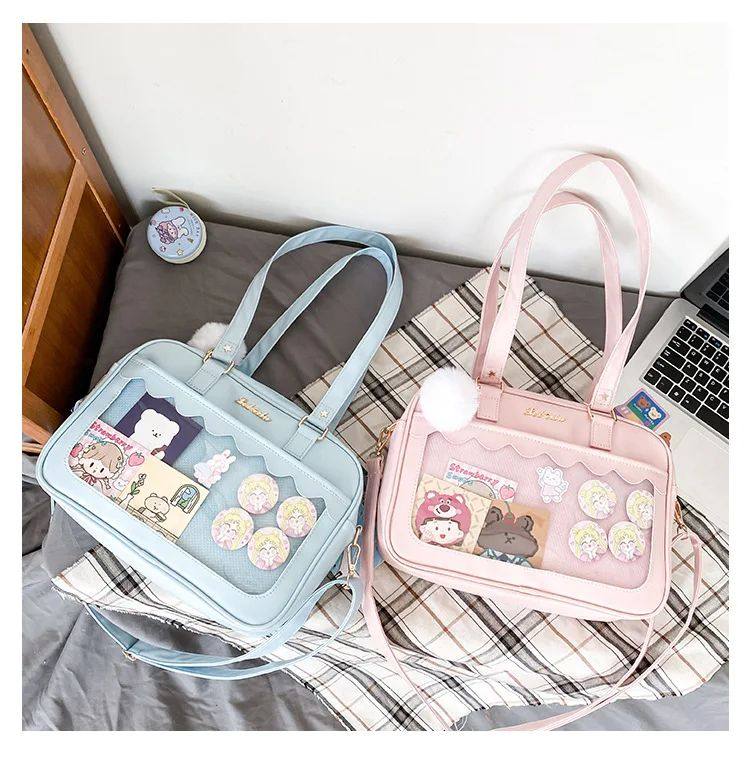 Japanese Kawaii Shoulder Bag For Women кожзаменитель Leather Itabag Tra OTHER / Other 