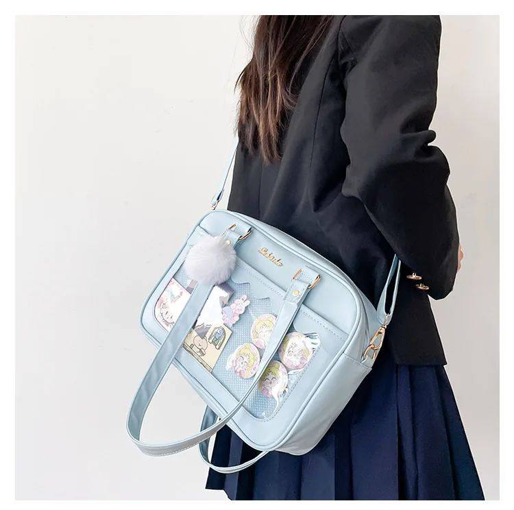 Japanese Kawaii Shoulder Bag For Women кожзаменитель Leather Itabag Tra OTHER / Other 