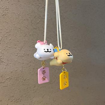 Authentic Line-Drawing Puppy Car Pendant, Car Hanging Ornament, Rearview Mirror and Dashboard Decoration, Gift for Girls