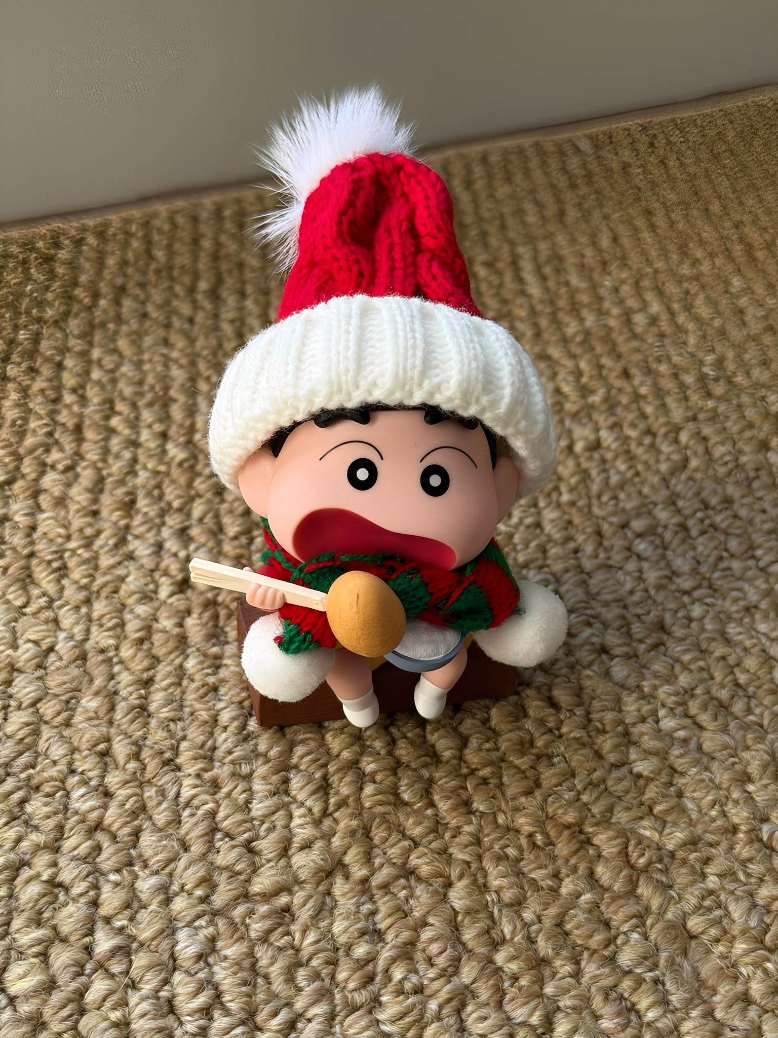 Crayon Shin-Chan Potato Figure Cute Cartoon Car Decoration Creative Anime Desktop Ornament Birthday Gift