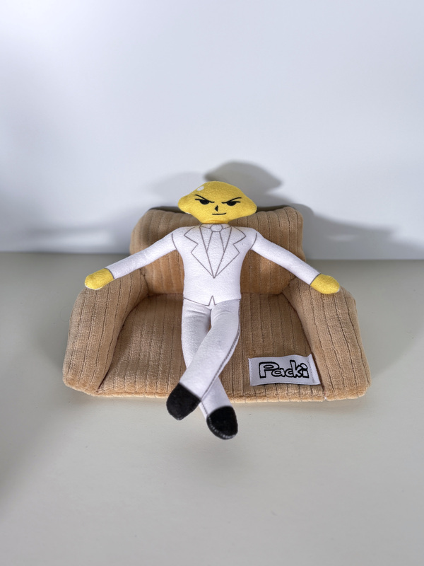 Bird Heng Xiong Roll Dried Mouse Can Be Bent and Shaped Lemon Fino 17cm