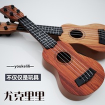Ukulele guitar childrens musical instrument for children and girls can play music toys for beginners