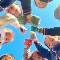 Childrens Frisbee small sandbag kindergarten toy cloth art primary school students throw cloth ball bag handmade sports training special