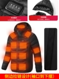 LuoMeng Smart Electric Hettk Hearg Зарядка. Обогрев хлопчатобумажная куртка, холодная -все -Hot Hot Hott Cttken Buckted Pating езда, мужски для мужчин
