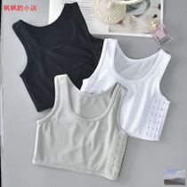 Super flat corset bra breast reduction les plastic breast vest chest wrap small and big breasts sports corset womens anti-sagging shock