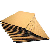 Mrs. Zhuangs handmade hardened corrugated cardboard carton pad with five layers 5mm*100*100cm 10 pieces ZTT0305