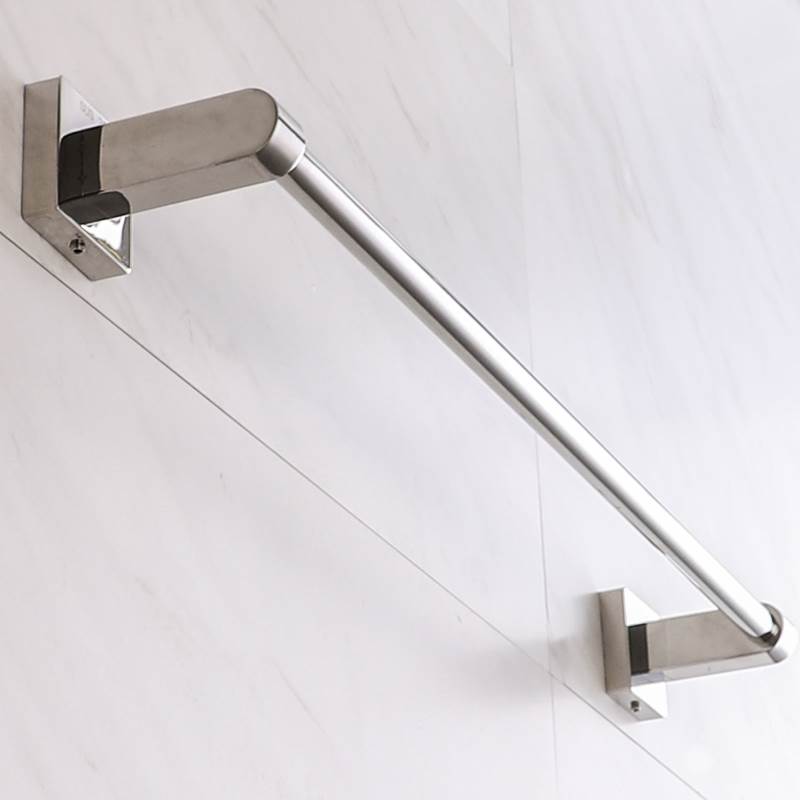 Stainless Steel Towel Rack Free to punch toilet bathroom Children bath towels Hanging Rod Kindergarten Airing Towel Placing Racks-Taobao