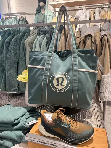 Lululemon Daily Multi-карманный холст сумки 20L Canvas totbag
