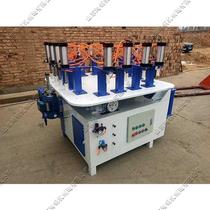 Machine-shaped woodworking milling turntable profiling imitation solid wood chair surface digging eight-station four-axis turntable milling disc profiling milling